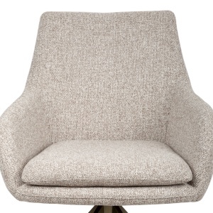 SCAUN DINING ROTATIV LISONNE, REALIZAT DIN METAL, LEMN DE FAG SI TEXTIL IGNIFUG, CULOARE MARO, DESIGN DEOSEBIT, RICHMOND INTERIORS - Img 5