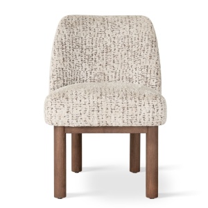 SCAUN DINING TOKYO WOOD, CONFECTIONAT DIN LEMN, SPUMA, ARCURI SI TEXTIL, BEJ/NATURAL, STIL MODERN - Img 2