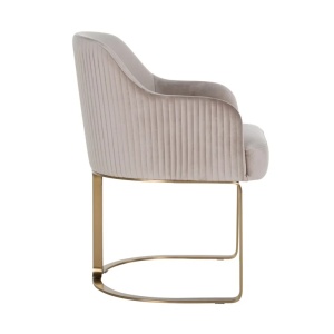 SCAUN HADLEY, KHAKI, METAL, CATIFEA, SPUMA, REZISTENT LA FOC, RICHMOND INTERIORS - Img 2