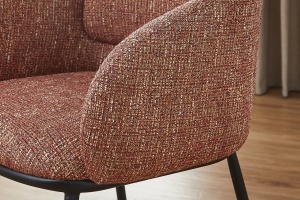 SCAUN LIVING, FLORENZ, MATERIAL TEXTIL CARAMIZIU SI METAL, ARTIM GROUP SELECTION - Img 3