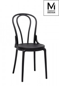 SCAUN NEGRU DIN POLIPROPILENA TONI STIL MODERN - Img 1