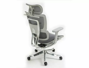 SCAUN OFFICE, ERGONOMIC, WINNER LUX GRI/CROM, MULTIBLOCK, CU BRATE 4D AJUSTABILE, STIL MODERN - Img 3