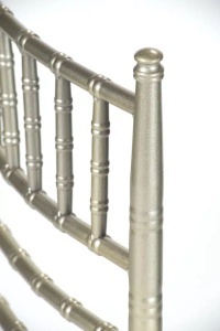 SCAUN PENTRU EVENIMENTE, CHIAVARI AMERICAN, CU PERINITA, DIN MATERIAL PLASTIC FOARTE REZISTENT, SAMPANIE, STIVUIBIL - Img 3