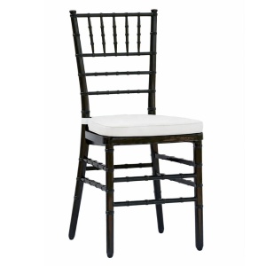 SCAUN PENTRU EVENIMENTE, CHIAVARI AMERICAN, CU PERNITA, DIN MATERIAL PLASTIC FOARTE REZISTENT, NEGRU, STIVUIBIL - Img 6