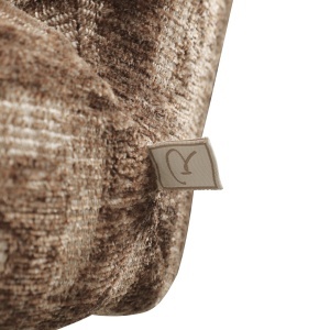 SCAUN ROTATIV FIONA, DIN METAL, LEMN SI TEXTIL, DE CULOARE MARO, DESIGN MODERN - Img 3