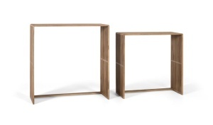 SET 2 CONSOLE ,STIL CLASIC, 120CM, LEMN DE TEC RECICLAT, ARTIM GROUP SELECTION - Img 2