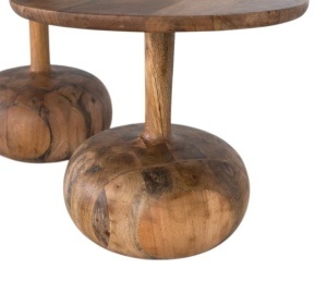 SET 2 MASUTE DE CAFEA, COD 2161, DIN LEMN DE MINDI, ARTIM GROUP SELECTION - Img 3