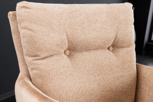 SET 2 SCAUNE, BIG GEORGE, ROTATIVE, MATERIAL TEXTIL, MICROFIBRA, CADRUL METAL, ARTIM GROUP SELECTION - Img 3