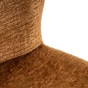 SET 2 SCAUNE DINING ODARBY, REALIZAT DIN METAL SI TEXTIL, CULOARE CONIAC, DESIGN DEOSEBIT, RICHMOND INTERIORS - Img 8