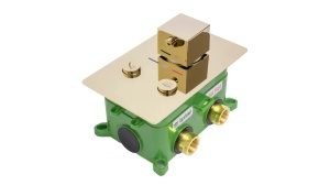 SET DE DUS INCASTRAT REA FENIX DAVIS + BOX, AURIU, DIN ALAMA, CALITATE SUPERIOARA - Img 4