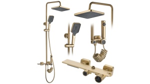 SET DE DUS REA HELIX, AURIU PERIAT, DIN ALAMA, CALITATE SUPERIOARA - Img 1