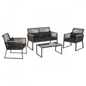 SET DE GRADINA RELAX, 4 PIESE, CANAPEA, MASA SI 2 FOTOLII, ARTIM GROUP COLLECTION - Img 4