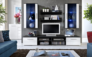 SET LIVING MODULAR CU LED GALINO G 23 ZW GG STIL MODERN ASM