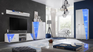 SET MODULAR LIVING EDGE, CU ILUMINARE LED, WW EE, STIL MODEN, ASM