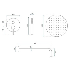 SET PENTRU DUS INCASTRAT REA LUNGO TITAN + BOX, CALITATE SUPERIOARA - Img 7