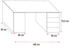 SISTEM MODULAR PENTRU CAMERA COPII ALB/MOV RAJ5 KM DESIGN MODERN - Img 4
