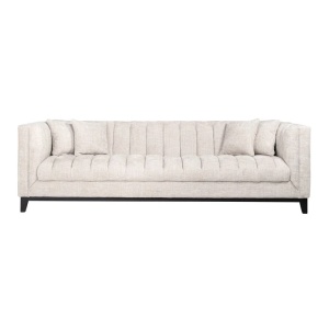 SOFA BEAUCHAMP CU 4 LOCURI SI 4 PERNE DECORATIVE, RENEGADE NATURAL 01, S5134, CONFECTIONATA DIN LEMN DE FAG, SPUMA, 100% POLIESTER, RICHMOND INTERIOR - Img 3