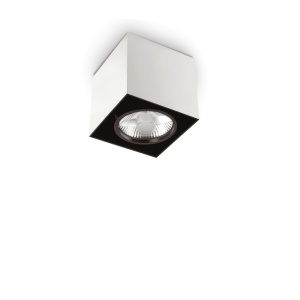 SPOT MOOD PL1 D09 SQUARE, ALB, DIN METAL, STIL MODERN