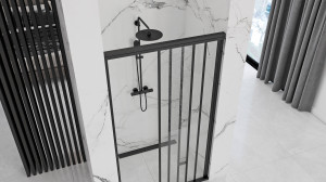 STOC 1 BUC!!! USA DE DUS, REA ALEX, PLIABIL, 100, NEGRU, DESIGN MODERN, CALITATE SUPERIOARA, REA - Img 1