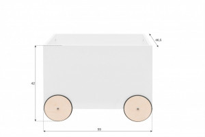 STOC!!! LADA DEPOZITARE PENTRU CAMERA BEBELUS LOTTA ALBA DESIGN SCANDINAV - Img 3