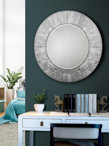 STOC!!! OGLINDA DECORATIVA 100CM, AURORA , DESIGN MODERN, SCHULLER