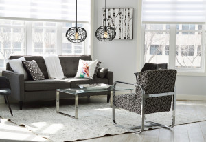 STOC!!!PENDUL 181689, LOFT STYLE, 26x17/107 cm, NEGRU, DIN OTEL SI METAL DE INALTA CALITATE, STIL MODERN, TU - Img 8