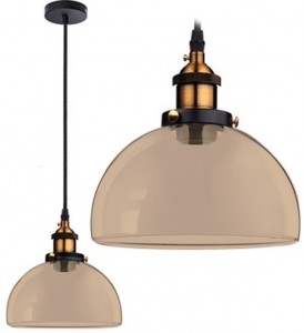 STOC!!!PENDUL VERTO C APP046-1CP / APP047-1CP, TRANSPARENT, DIN METAL SI STICLA DE INALTA CALITATE, STIL MODERN, TU