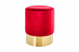 TABURET BAROCK 38905 ROSU/AURIU - DESIGN MODERN - Img 5