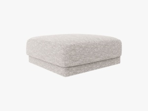 TABURET MILEY, 90 CM, GRI DESCHIS 06, TAPITERIE CHENILLE, DESIGN DEOSEBIT