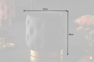 TABURET MODERN, BAROC 35CM, COD 4732, DIN CATIFEA, DESIGN DEOSEBIT - Img 7