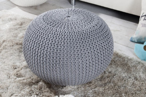 TABURET MULTIFUNCTIONAL GRI LEEDS 23106 - DESIGN MODERN - Img 5