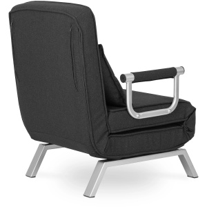 10X FOTOLIU RABATABIL, ARTIM MEBLE, CULOARE NEAGRA, DIN TEXTIL SI METAL, STIL MODERN - Img 12