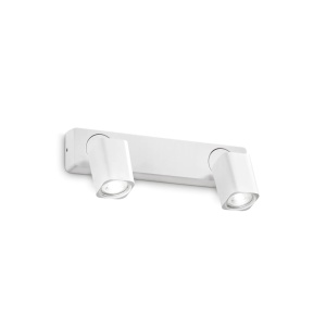 APLICA RUDY AP2 SQUARE, ALB, DIN ALUMINIU, STIL MODERN