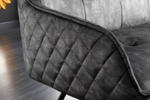 BANCA 160CM, EUPHORIA, CATIFEA GRI INCHIS(TEXTIL FOARTE FIN), STIL MODERN, ARTIM GROUP - Img 5