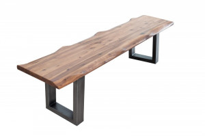 BANCA GENESIS ANTRACIT/NATURAL 36761 DESIGN VINTAGE - Img 6