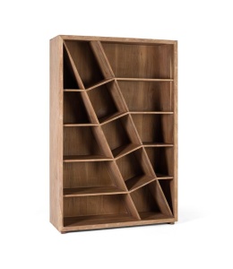 BIBLIOTECA ELEGANTA, 180CM, COD 1588, LEMN DE SALCAM, ARTIM GROUP SELECTION - Img 2