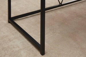 BIROU MODERN, HERITAGE 120CM, COD 41212, DIN MDF SI METAL - Img 5