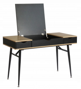 BIROU MODERN, LOFT DESK 190303 DIN METAL SI MDF, ACCENTE SCANDINAVE, TUI - Img 6