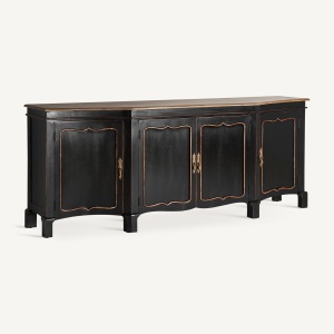 BUFET JUSSAC 220CM, DIN LEMN DE MANGO, STIL CLASIC, VICAL HOME - Img 2