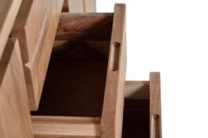 BUFET LIVING, 172CM, LEMN DE SALCAM SI METAL, REALIZAT MANUAL, ARTIM GROUP SELECTION - Img 9