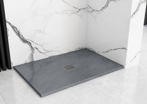 CADITA DE DUS, REA ROCK, GREY, 80x100, DESIGN MODERN, CALITATE SUPERIOARA, REA - Img 4