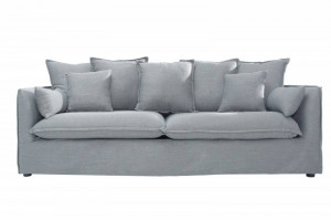 CANAPEA COMFORTABILA CU 3 LOCURI, TEXTIL FIN GRI, DESIGN MODERN, ARTIM GROUP SELECTION - Img 6