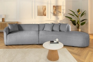 CANAPEA DEOSEBITA, ATELIER L 330CM, MATERIAL BOUCLE GRI, ARTIM GROUP SELECTION - Img 7