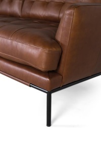 CANAPEA DEOSEBITA DIN PIELE NATURALA, COD 10006, CULOARE MARO, ARTIM GROUP SELECTION - Img 7