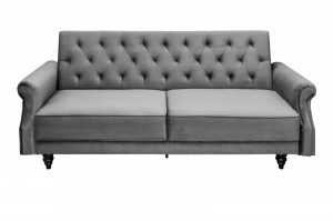 CANAPEA EXTENSIBILA, 220CM CATIFEA GRI, DESIGN MODERN, ARTIM GROUP SELECTION - Img 7