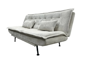CANAPEA EXTENSIBILA, JAZZ 195CM, 3 LOCURI, MATERIAL CHENILLE, CULOARE SAMPANIE, ARTIM GROUP SELECTION - Img 2