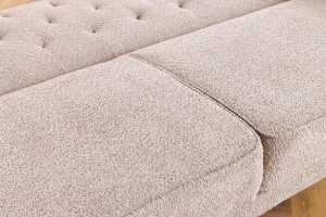CANAPEA EXTENSIBILA, MAISON BELLE 220CM, MATERIAL BOUCLE, CULOARE BEJ/GRI, ARTIM GROUP SELECTION - Img 10