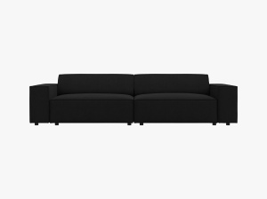 CANAPEA JODIE, 3 LOCURI, 204 CM, DIVERSE CULORI SI MATERIALE, DESIGN DEOSEBIT - Img 10