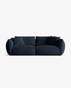 CANAPEA MODULARA CHRIS, CU 4 LOCURI, 260X100, ALBASTRU ROYAL, CU TAPITERIE DIN TEXTIL CATIFEA CASINO, MICADONI