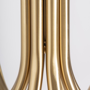 CANDELABRU EXCLUSIVIST NAIM, METAL AURIU SI CRISTAL, STIL ART DECO, VICAL HOME - Img 4